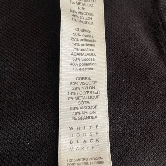 Women’s White House Black Market sweater size Medium - Picture 4 of 4